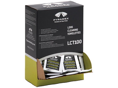 Pyramex LCT100 renseservietter t/briller, 100stk