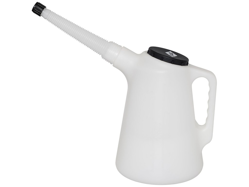Oliemål m/flextud & skruelåg 1 L Kabi