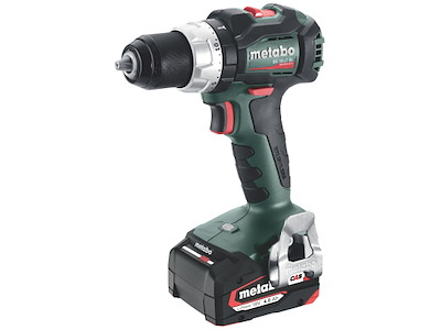 Bore-/skruemaskine BS 18 LT BL m/2×18V/4,0Ah Metabo