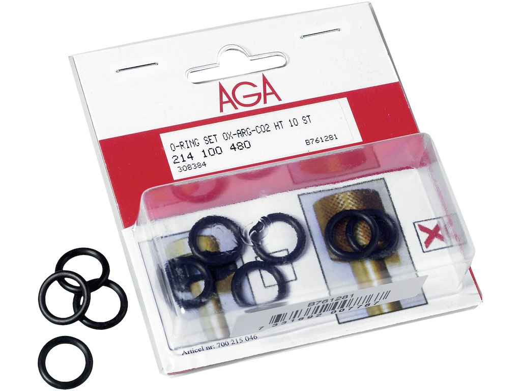 O-ring t/HT regulator 10 stk AGA