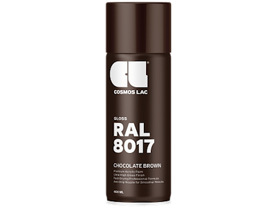 Cosmos spraymaling RAL8017 Chocolate Brown 400ml