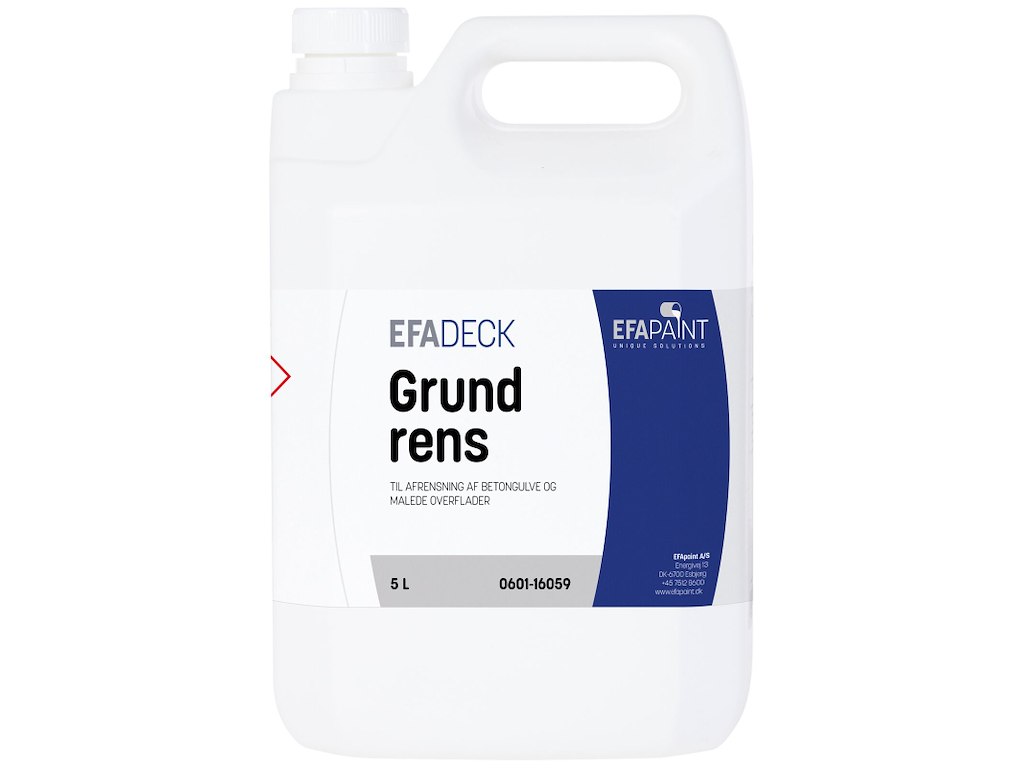 EFAdeck 0601 alkalisk grundrens 5 ltr.