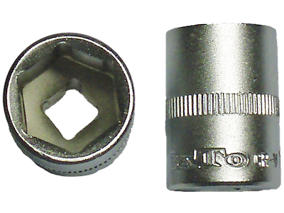 Bato Top 1/4" firk. / 6-kant Tomme