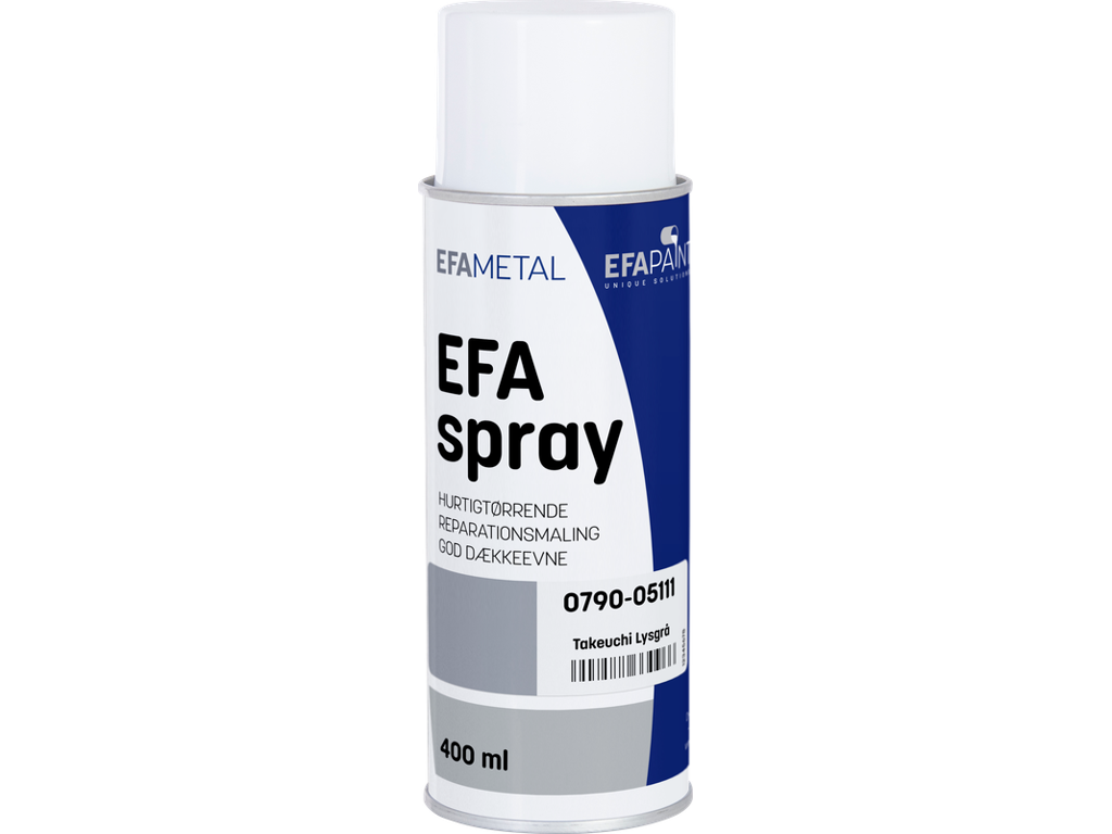 Efaspray Takeuchi Lysgrå 400 ml