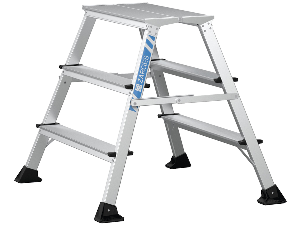 Arbejdsbuk XLstep P 2×3 trin bred højde 0,74 mtr. Zarges 