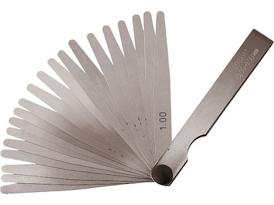 Søgerblade i sæt 0,05-1,00mm×100mm 20stk Diesella