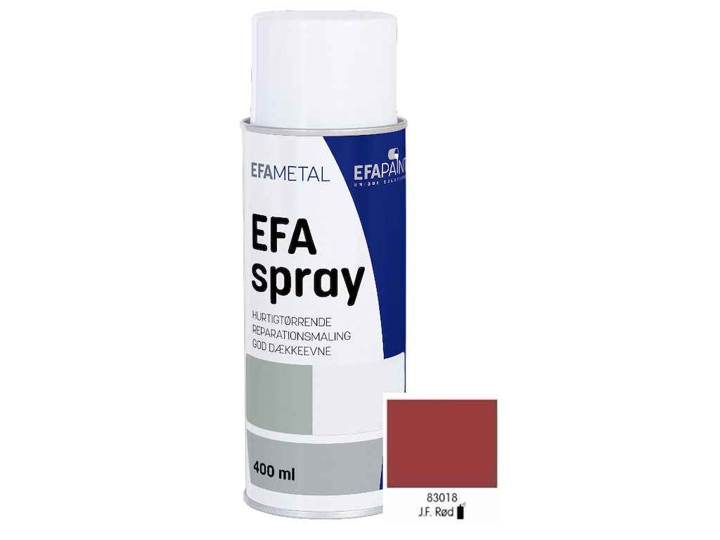 Efaspray J.F. Rød 400 ml