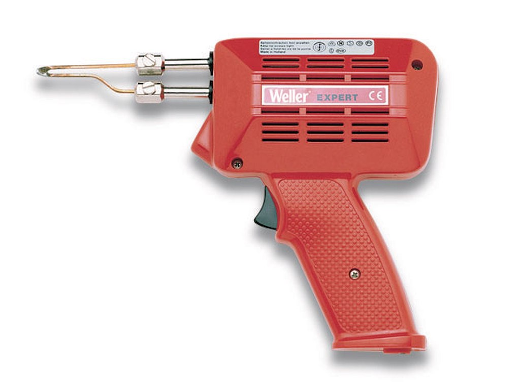 Weller loddepistol 8100UC Expert m/ lys, rød, 230V