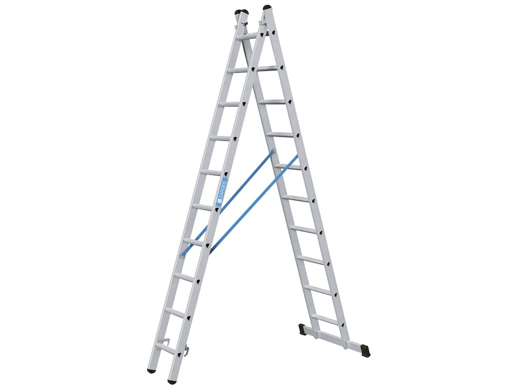 Kombistige Combimaster DX EN131 2×8 trin 3,9 mtr Zarges