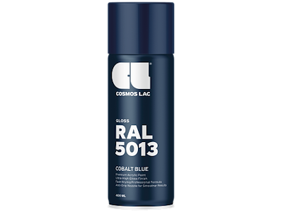 Cosmos spraymaling RAL5013 Cobalt Blue 400ml