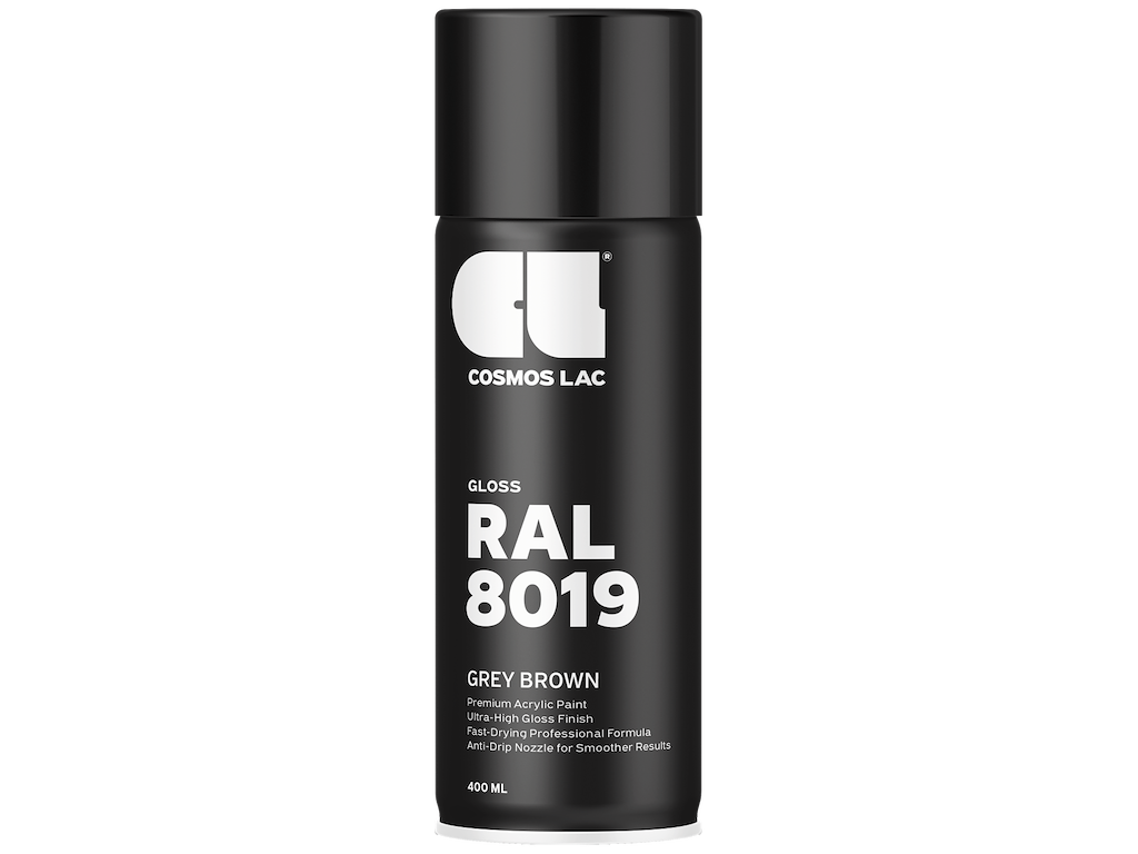 Cosmos spraymaling RAL8019 Grey Brown 400ml