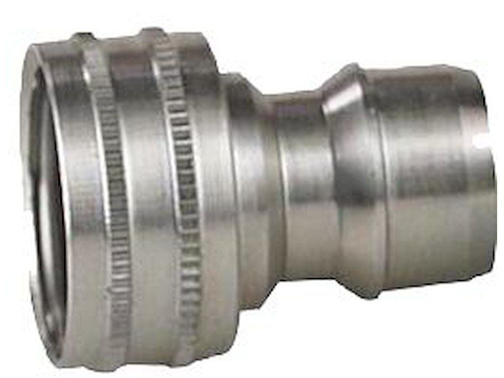 NiTo 1/2" rustfri koblingsnippel 1/2"indv. RG