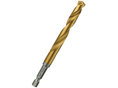 Spiralbor HSS-G TiN 1/4" 6kt skaft Milwaukee