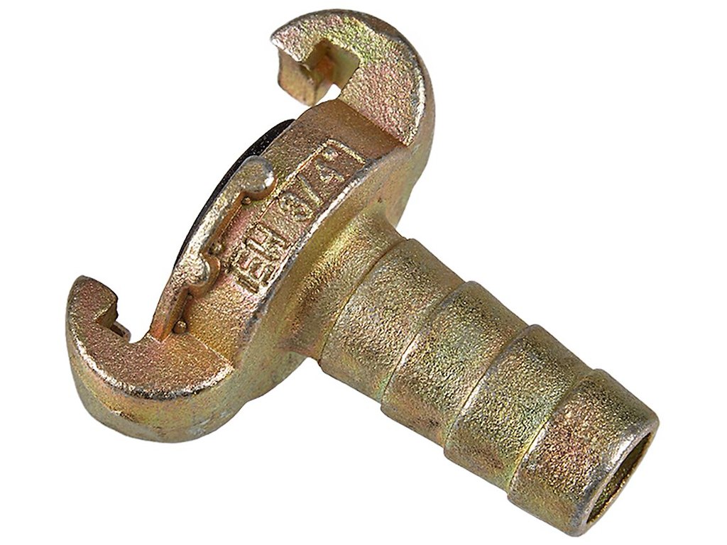 Klokobling m/slangestuds galv. stål 3/4"
