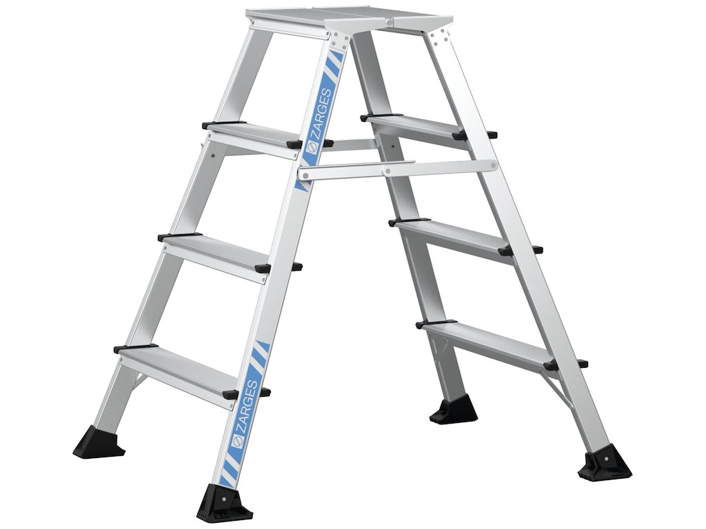 Zarges Arbejdsbuk XLstep P 2×4 trin højde 0,99 mtr.