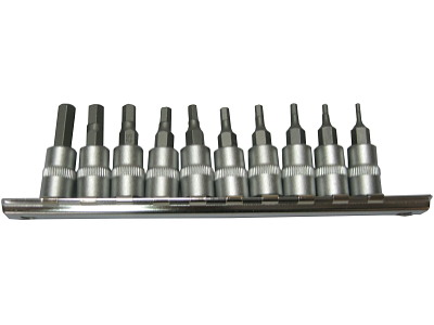 Stifttopsæt 1/4" Hex tomme B-S1367 Bato
