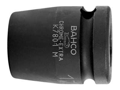 Bahco Slagtop 1/2" firk. / 6-kant K7801M Metrisk