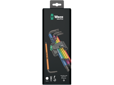 Wera Stiftnøglesæt 950 SPKL/9 SM N color