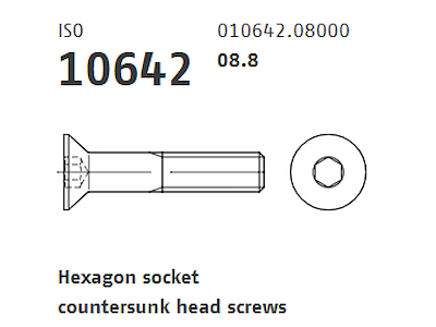 US Unbraco M14x40 8.8 Ubeh. ISO10642