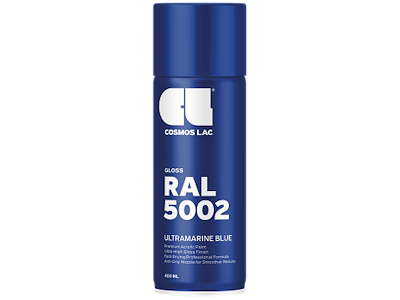 Cosmos spraymaling RAL5002 Ultramarine 400ml