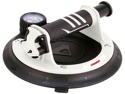 Glasløfter/sugekop m/manometer ø205mm 128kg Staring