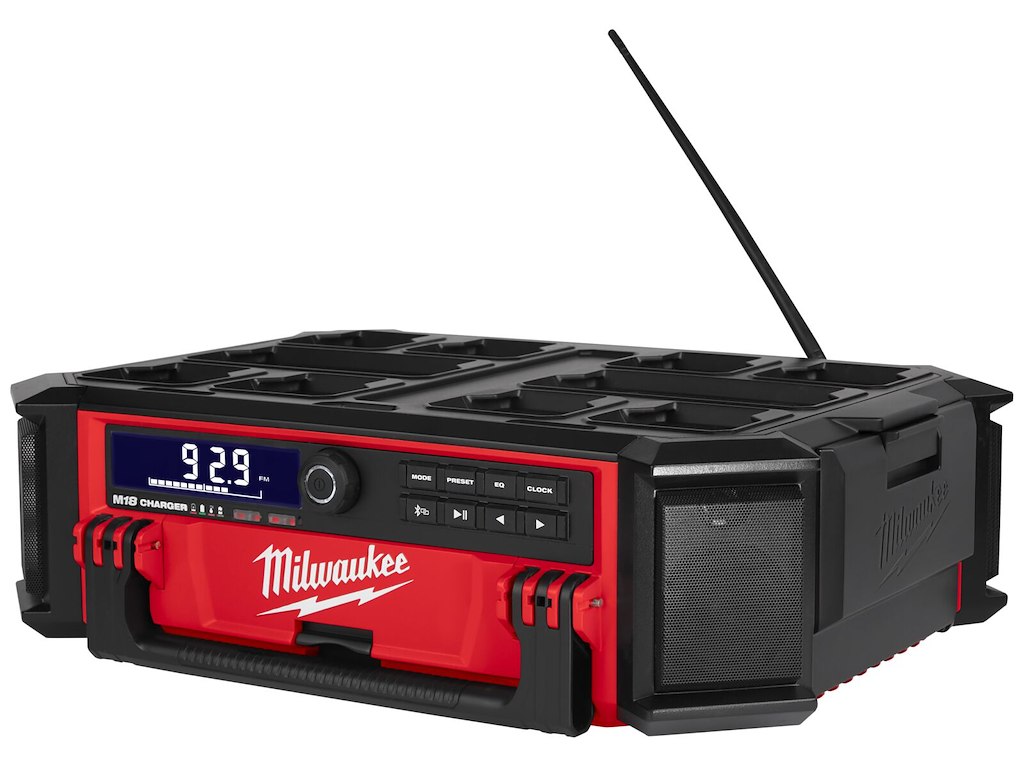 Arbejdsradio m/oplader DAB+ M18 PRCDAB+-0 Milwaukee