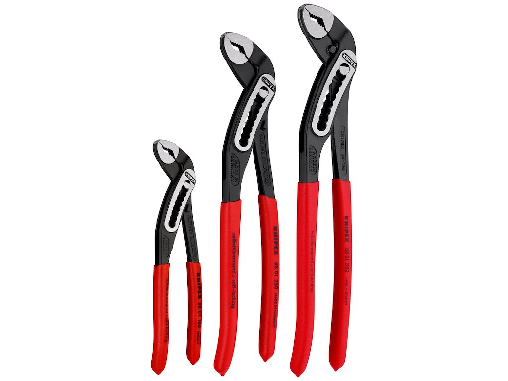 Knipex Alligator vandpumpetangsæt 180/250/300 mm