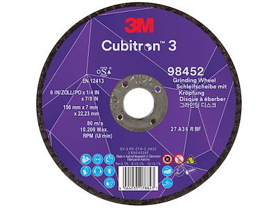 3M Cubitron 3 skrubskive T27 150×7mm