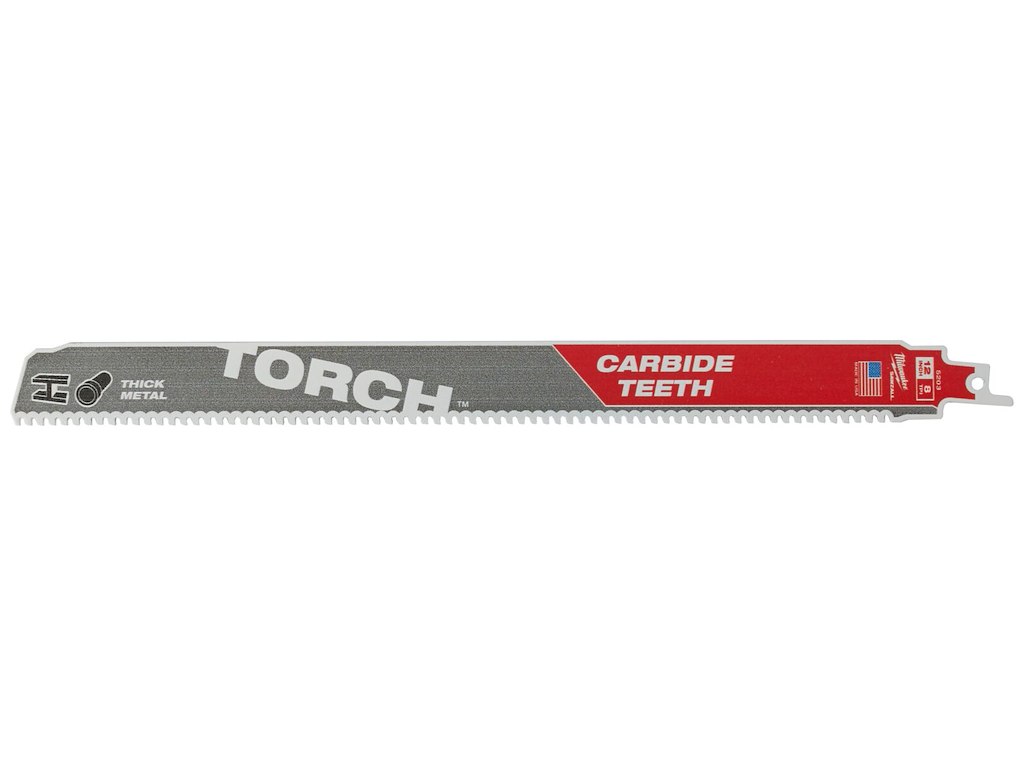 Bajonetsavblad Torch Carbide 300×8tpi, 5stk Milwaukee