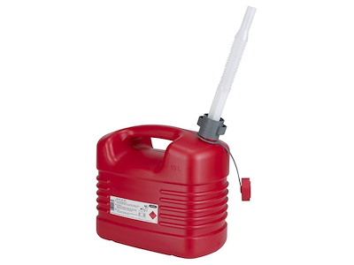 Pressol benzindunk 10 ltr. rød plast