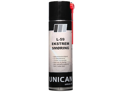 Unican L-59 ekstrem smøring 500ml