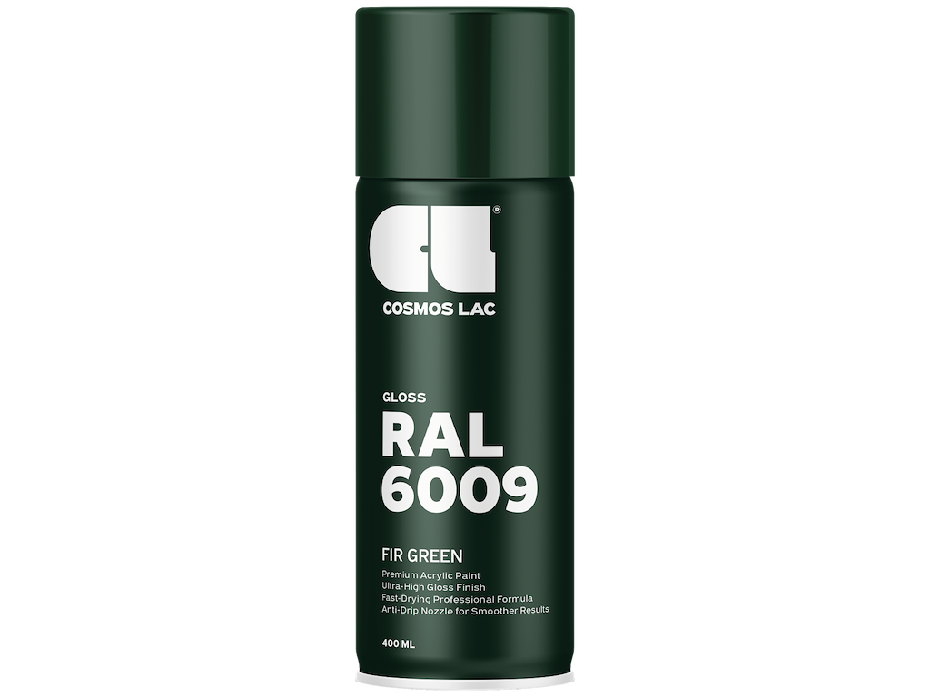 Cosmos spraymaling RAL6009 Fir Green 400ml