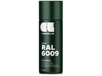 Cosmos spraymaling RAL6009 Fir Green 400ml
