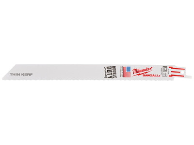 Bajonetsavblad Thin Kerf metal 230×18tpi, 5stk Milwaukee