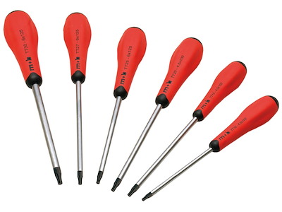 Peddinghaus RedGrip skruetrækkersæt Torx TPXT10-30, 6stk
