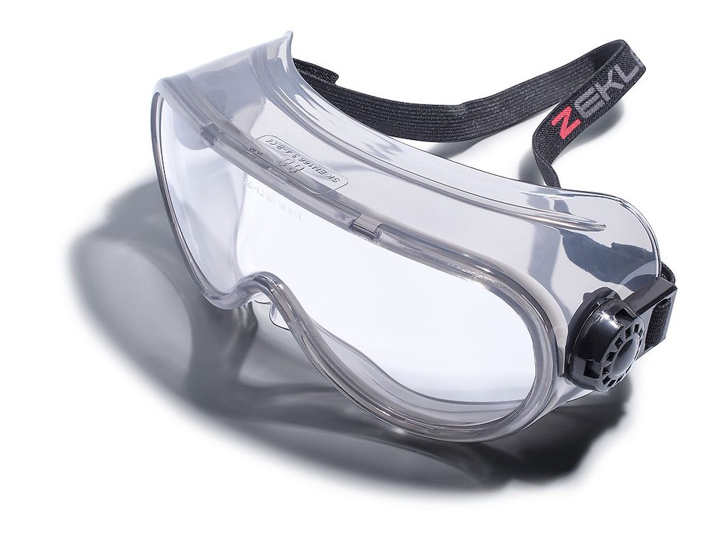 Zekler 88 Google sikkerhedsbrille, Klar HC/AF