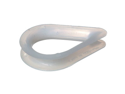 Nylon kovse hvid 8 mm Michlar