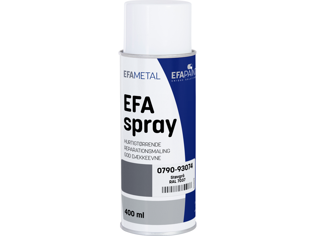 Efaspray RAL7037 Støvgrå 400 ml