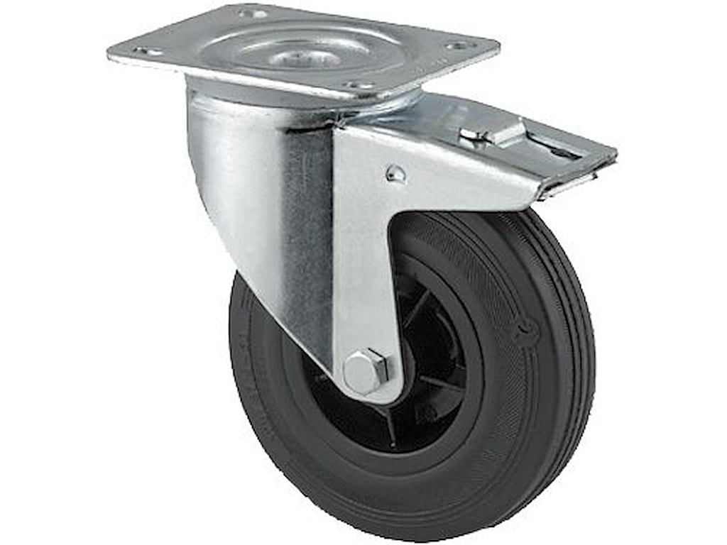 Tente Drejehjul m/bremse 3477 PVR 080 P62