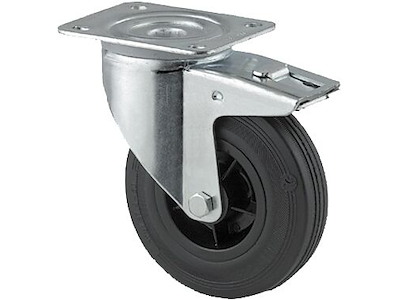 Tente Drejehjul m/bremse 3477 PVR 080 P62
