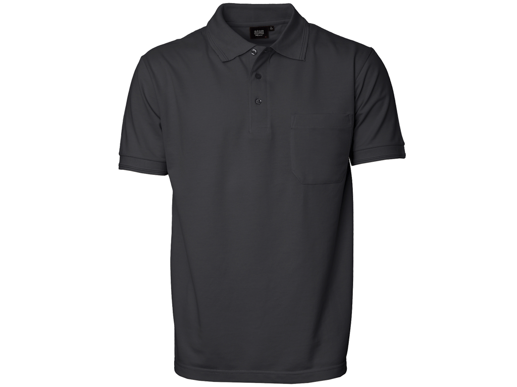 ID ProWear poloshirt m/lomme 0320 Sort