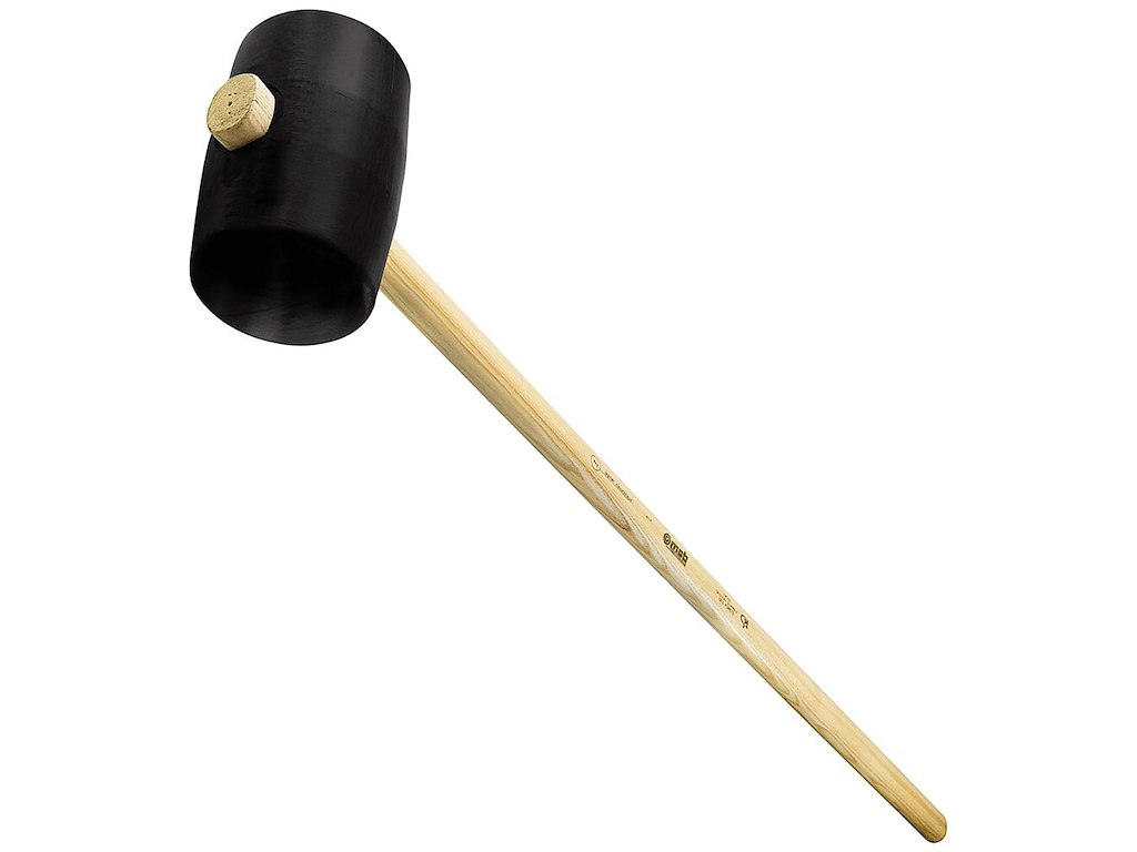 Peddinghaus Gummi-forhammer, hård gummi, 1125mm skaft, 4kg