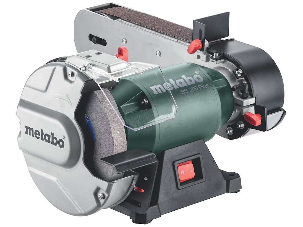 Kombi-båndslibemaskine 200mm 230V/600W BS 200 Plus Metabo
