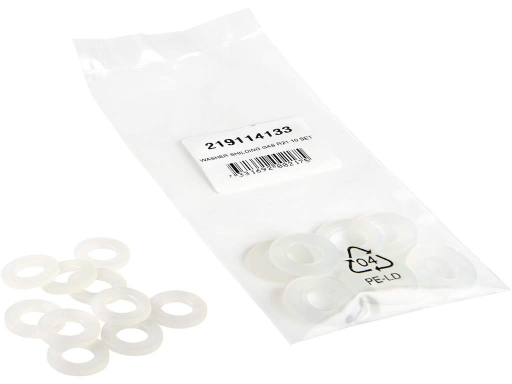 Flaskepakning luft/Ar/H2/N2 nylon, 10stk AGA