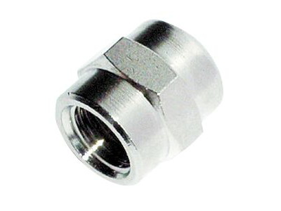 Muffe 1/2"indv.×1/2"indv. gevind Flowconcept