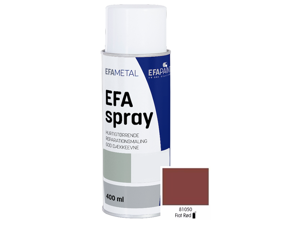 Efaspray Fiat Rød 400 ml