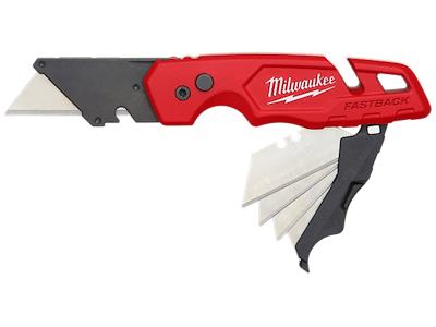 FastBack folde-hobbykniv m/opbevaring af blade Milwaukee