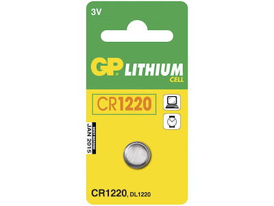 Knapbatteri CR 1220 3V GP