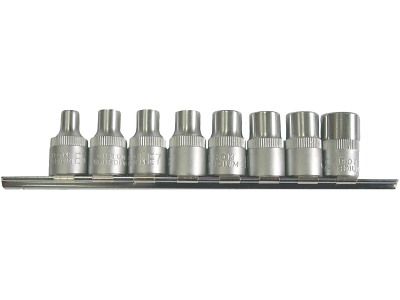 Topsæt 3/8" E5-E14 8 dele Bato
