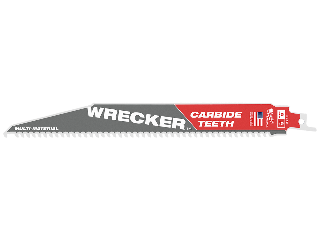 Milwaukee Bajonetsavblad Wrecker Carbide 230×6tpi 1 stk.